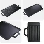 Cast Iron Reversible Griddle Frying Pan - Image 3