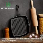 Heavy Duty Skillet Grill Frying Pan - Image 3