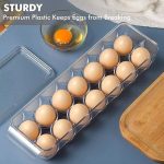 14 Egg Holder with Lid and Handle for Refrigerator - Image 6
