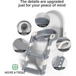 Toddlers Potty Training Toilet Seat with Step Stool Ladder for Kids - Image 2