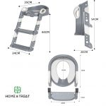 Toddlers Potty Training Toilet Seat with Step Stool Ladder for Kids - Image 6