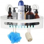 Home & Treat Shower Caddy Corner Shelf Organiser