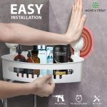 Home & Treat Shower Caddy Corner Shelf Organiser - Image 6