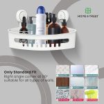 Home & Treat Shower Caddy Corner Shelf Organiser - Image 5
