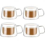Green Globe Tea Cup Set of 4