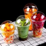 Green Globe Smoothie Cups with Dome Lids - Image 2