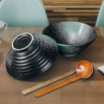 2 Pcs Ceramic Ramen Noodle Bowls with 2 Spoon, 4 Chopstick - Image 11