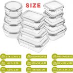 Home & Treat 24 Pcs Glass Food Storage Containers with Snap Locking Lids - Image 2