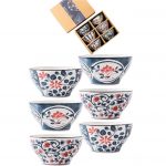 Home & Treat 6 Pcs Ceramic Bowls Set (10 oz)