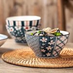 Home & Treat 6 Pcs Ceramic Bowls Set (10 oz) - Image 7