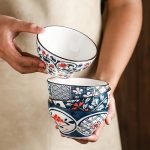 Home & Treat 6 Pcs Ceramic Bowls Set (10 oz) - Image 3