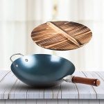 Home & Treat Wok Pan with Wooden Lid - Image 6