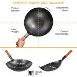 Home & Treat Wok Pan with Wooden Lid - Image 4