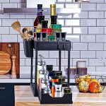 Under Sink Storage Shelf Organizers with Sliding Pull Out Drawer - Image 5