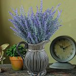 4 pcs Artificial Flocking Lavender - Image 5