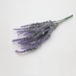 4 pcs Artificial Flocking Lavender - Image 4
