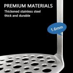 Stainless Steel Potato Masher with Paring Knife - Image 5