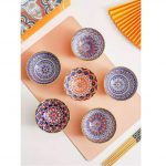 Green Globe Pack 6 Ceramic Rice Party Bowls 10 oz - Image 4