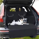Green Globe Dog Car Boot Liner Protector | Waterproof Nonslip Pet Car seat Cover | Universal Trunk Blanket with Side Protection and Bumper Protection (Dog Cover Gray) - Image 3