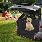 Green Globe Dog Car Boot seat Pet Cover, Non-slip Pet Car Boot Liner Protector, Universal Car Accessories Trunk Dog Blanket for Car SUV - Image 3